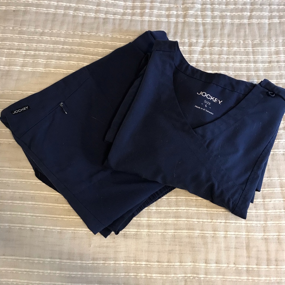 Jockey Scrub Set - New Navy - L
